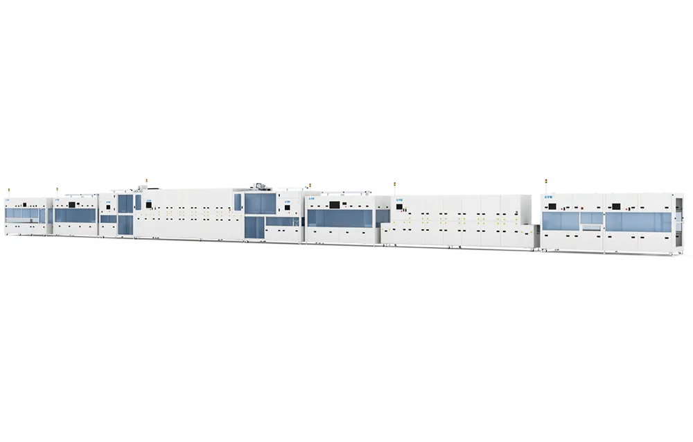 Línea de impresión de adhesivo para celdas xBC D611