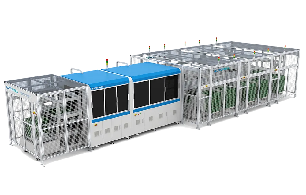 Máquina de clasificación automática para celdas cilíndricas