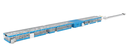 Línea de ensamblaje automático de módulos ESS para celdas prismáticas
